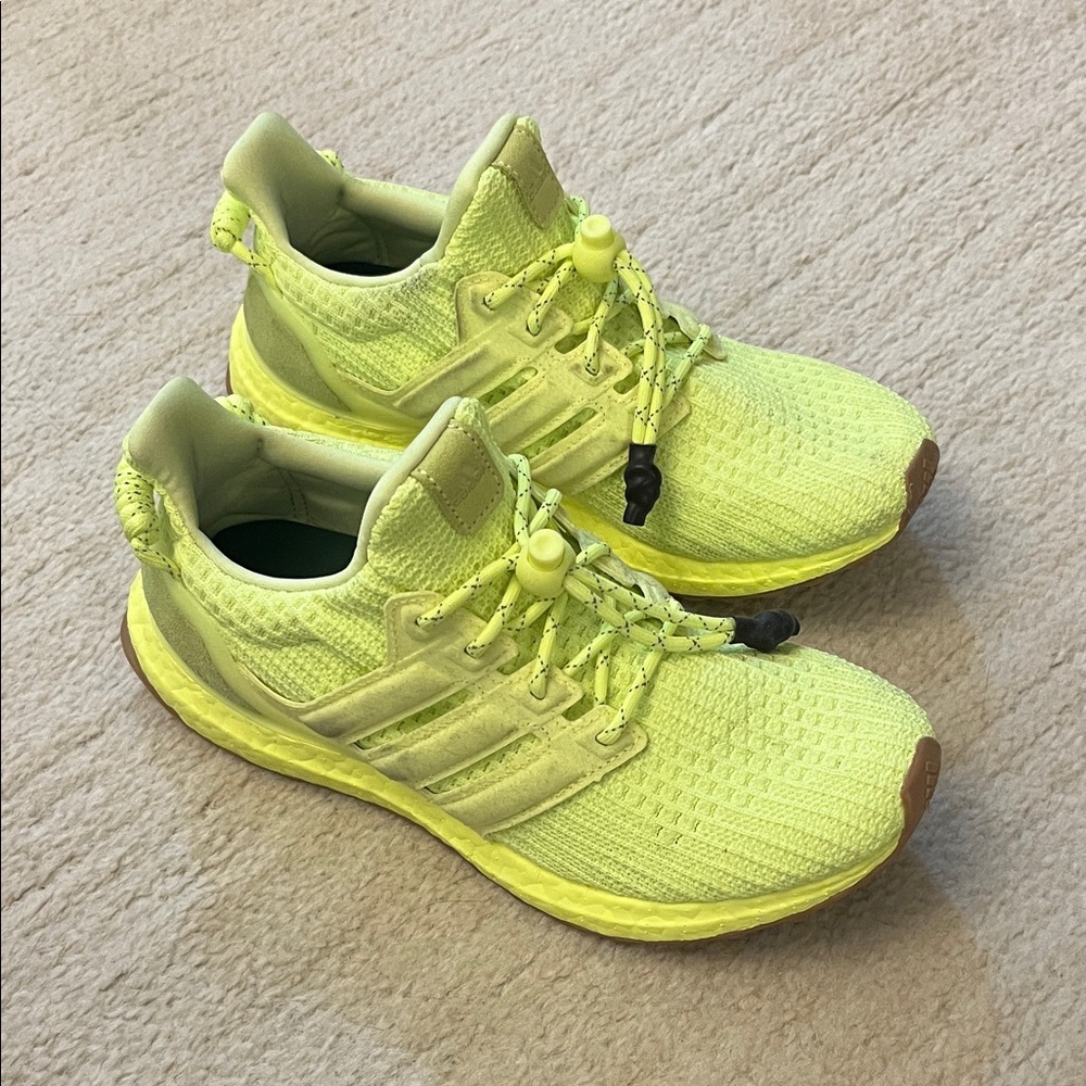 Ivy park x ultraboost hi res yellow sneakers